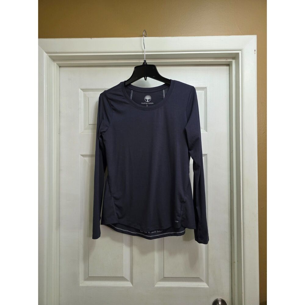 Healing Hands Long Sleeve Scrub Top Bundle Women (S) Lot of 7 Nurse Workwear - Picture 7 of 8